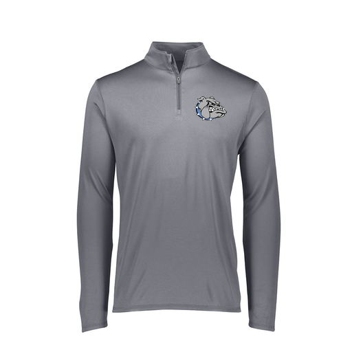 [FTLQFLGY-FAXS-LOGO1] Decker Women's Flex-Lite 1/4 Zip Shirt (Female Adult XS, Gray, Logo 1)